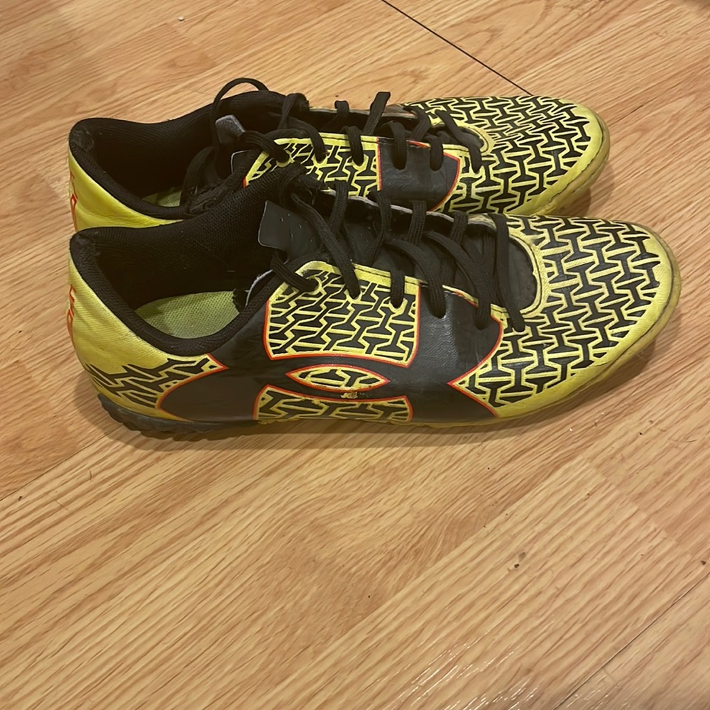 Kids Under Armour indoor turf cleats